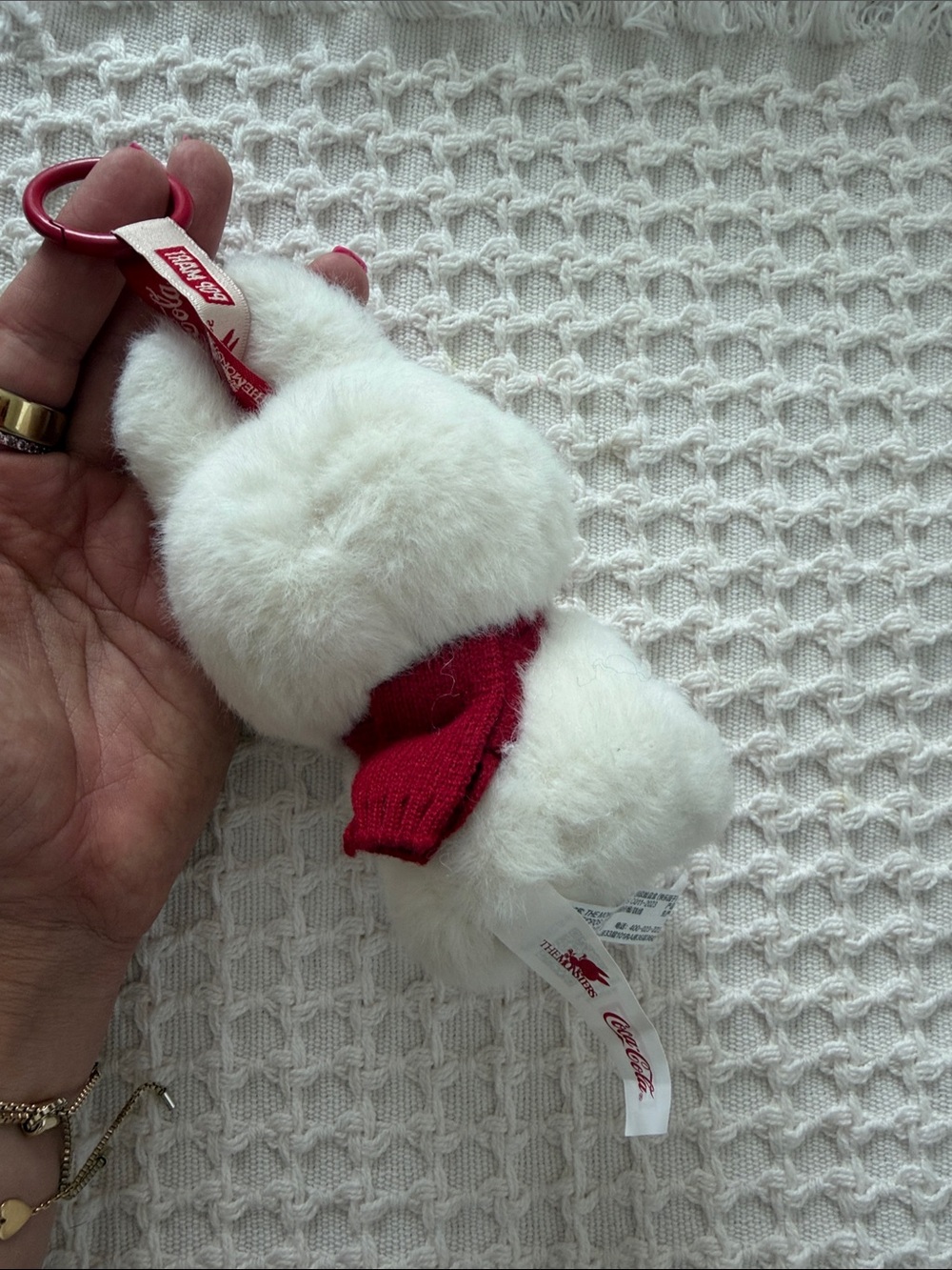 Coca-Cola White Labubu - Picture 2 of 2